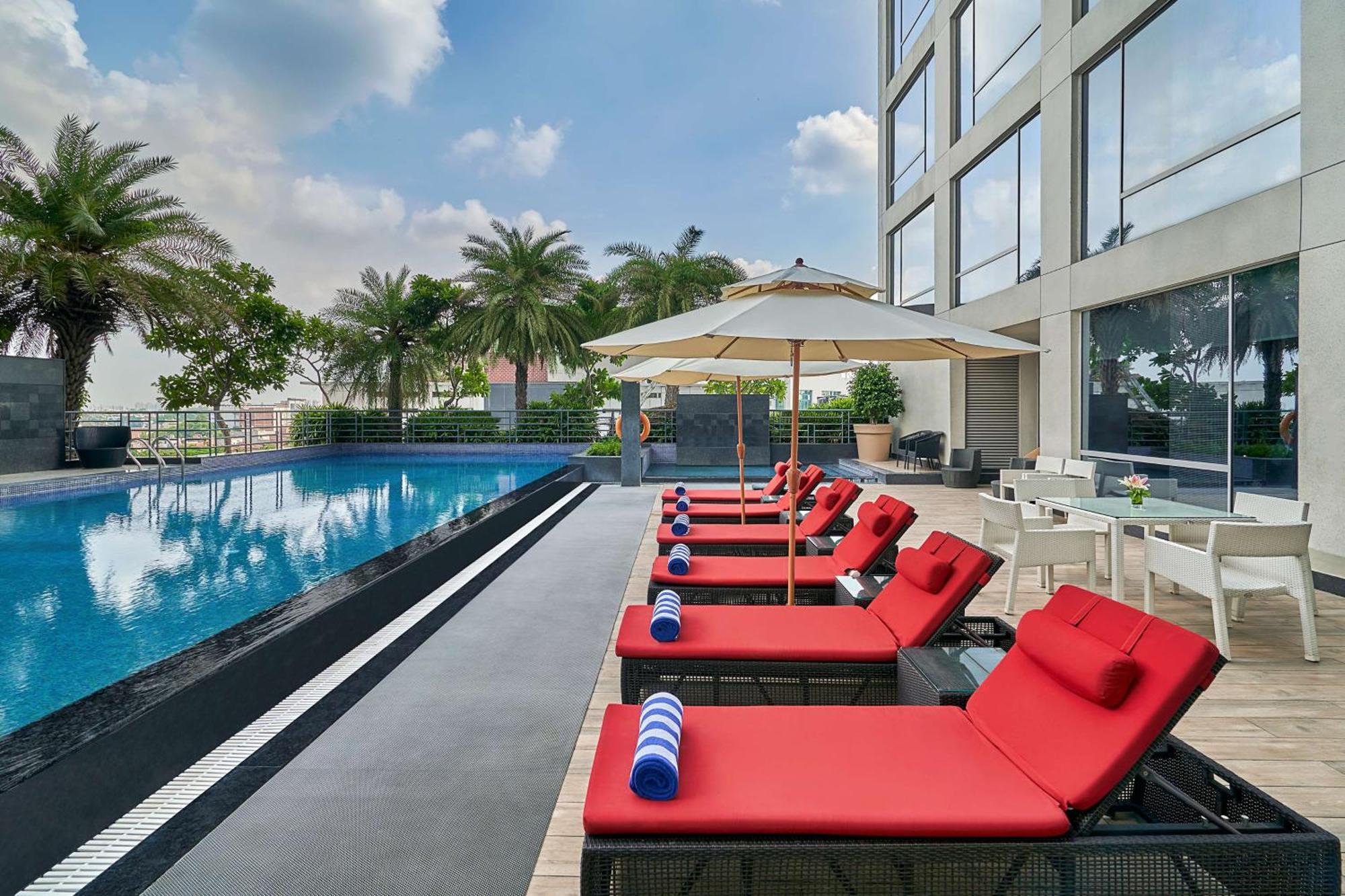 Hyatt Regency Lucknow Gomti Nagar Hotel Buitenkant foto